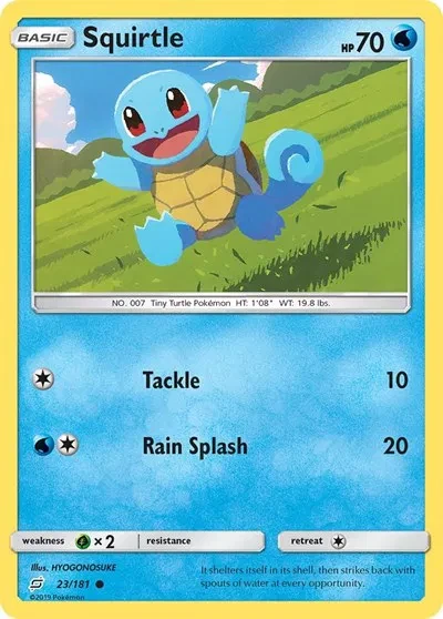 Squirtle (23) - Team Up - card