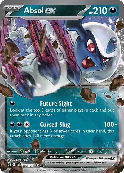 Absol ex - Obsidian Flames - 135/197 - Holofoil - card