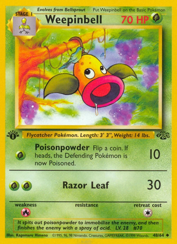 Weepinbell - Jungle - 48 - Unlimited - card