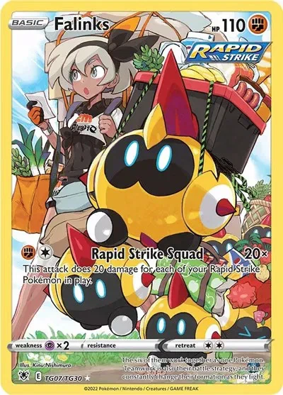 Falinks - Astral Radiance Trainer Gallery - TG07/TG30 - Holofoil - card