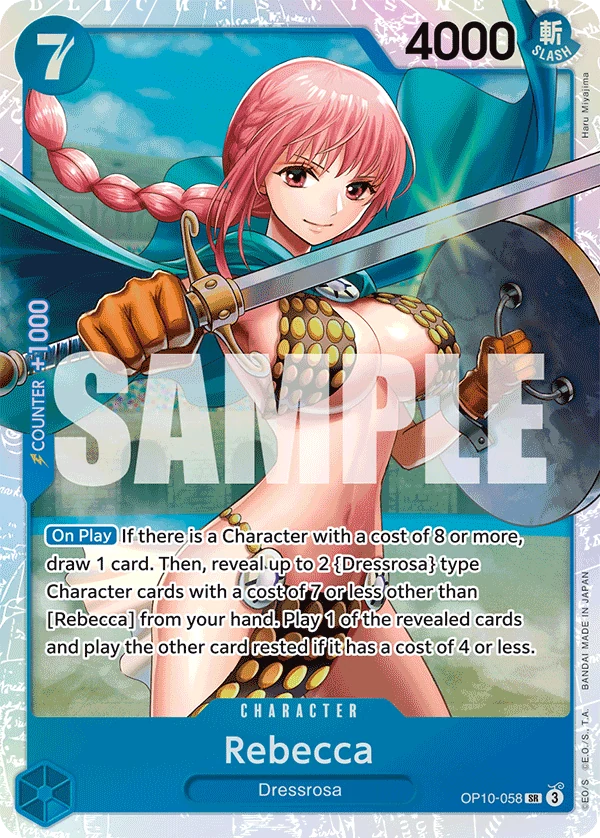 Rebecca - Royal Blood - OP10-058 - Foil - card