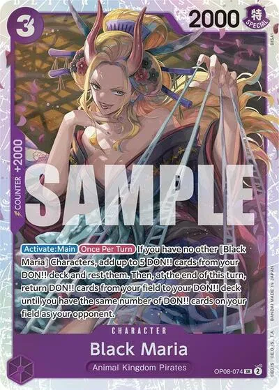 Black Maria - Two Legends - OP08-074 - Foil - card