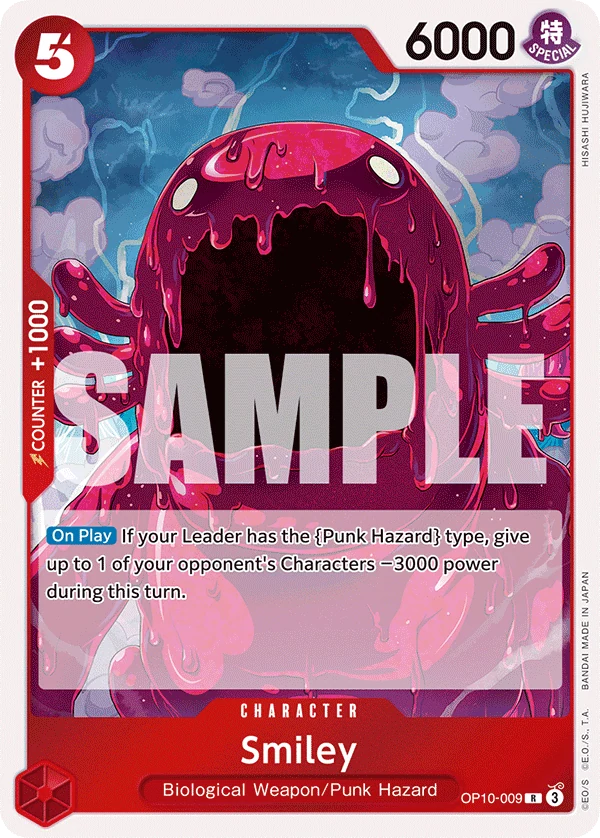 Smiley - Royal Blood - OP10-009 - Foil - card