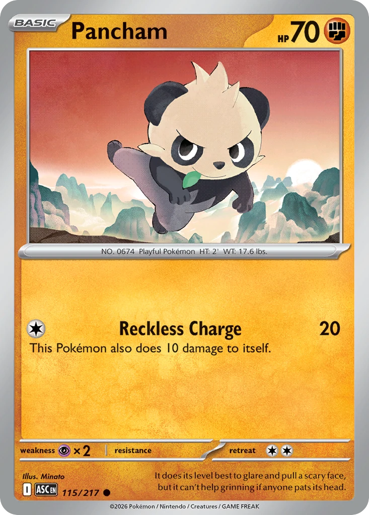 Pancham - Ascended Heroes - 115/217 - card