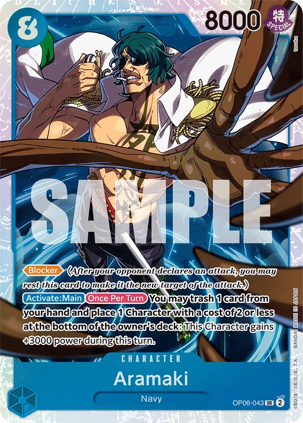Aramaki - Wings of the Captain - OP06-043 - Foil - card