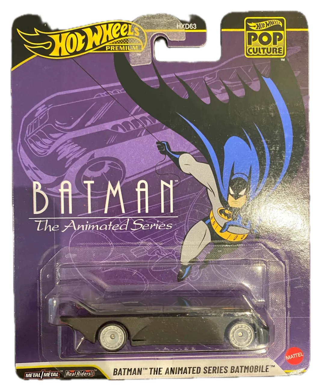 Hot Wheels Batman: The Animated Series Batmobile - Batman Pop Culture - Batman Pop Culture - Collectible vehicle