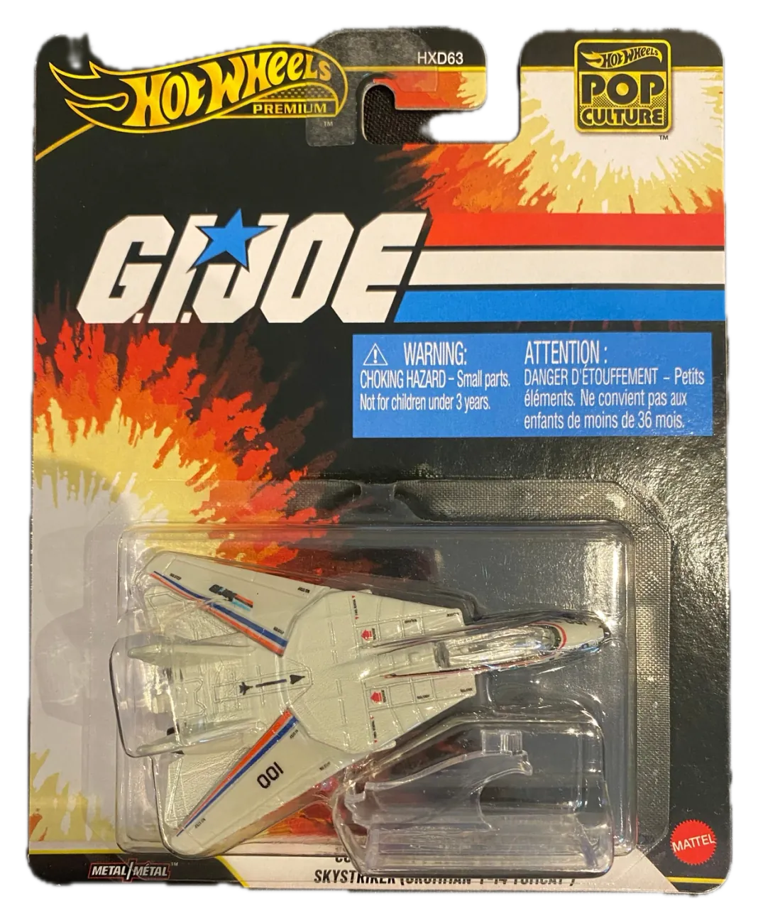Hot Wheels G.I. Joe Skystriker (Combat Jet) - G.I. Joe Pop Culture - G.I. Joe Pop Culture - Collectible vehicle