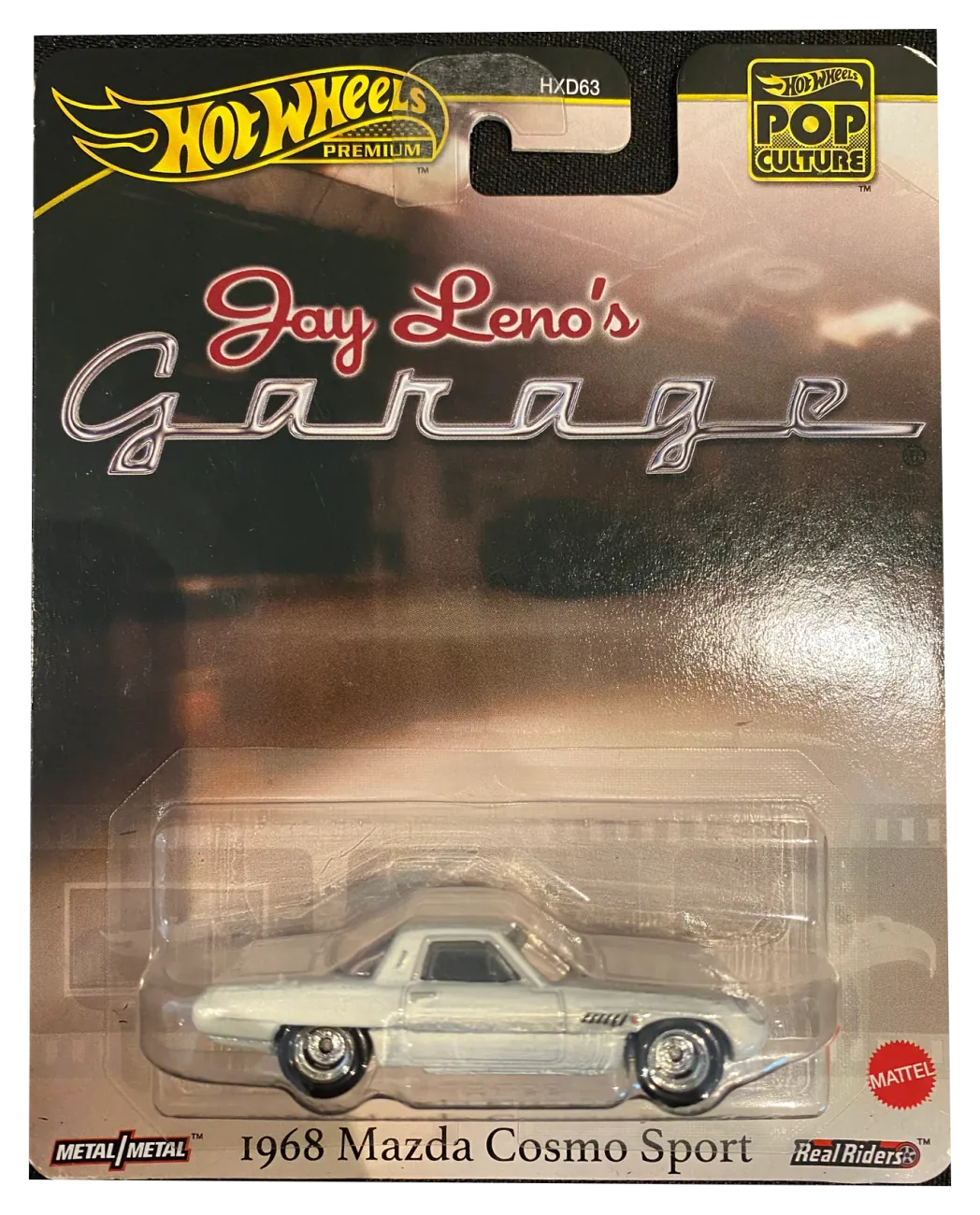 Hot Wheels Jay Leno's Garage 1968 Mazda Cosmo Sport - Jay Leno's Garage Pop Culture - Jay Leno's Garage Pop Culture - Collectible vehicle