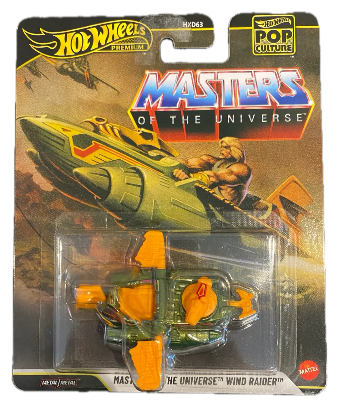 Hot Wheels Masters of the Universe Wind Raider - Masters of the Universe Pop Culture - Masters of the Universe Pop Culture - Collectible vehicle
