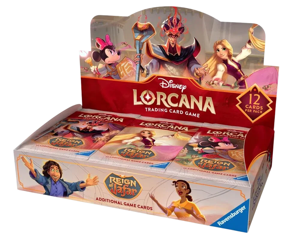 Disney Lorcana: Reign of Jafar Booster Box (English) - Booster Display (24 packs) - sealed product