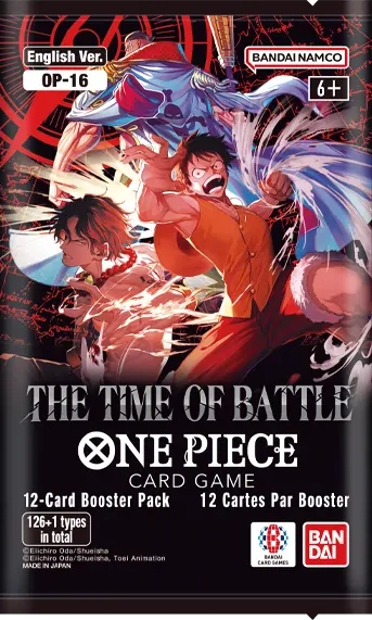 One Piece OP-16: The Time of Battle Booster Pack (English) - Booster Pack - sealed product
