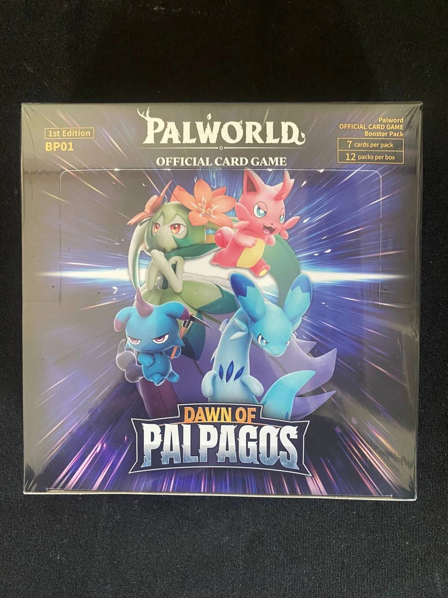 Palworld Dawn of Palpagos BP01 1st Edition Booster Box - 12 booster packs - sealed product