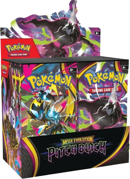 Mega Evolution: Pitch Black Booster Box - Booster Box - sealed product