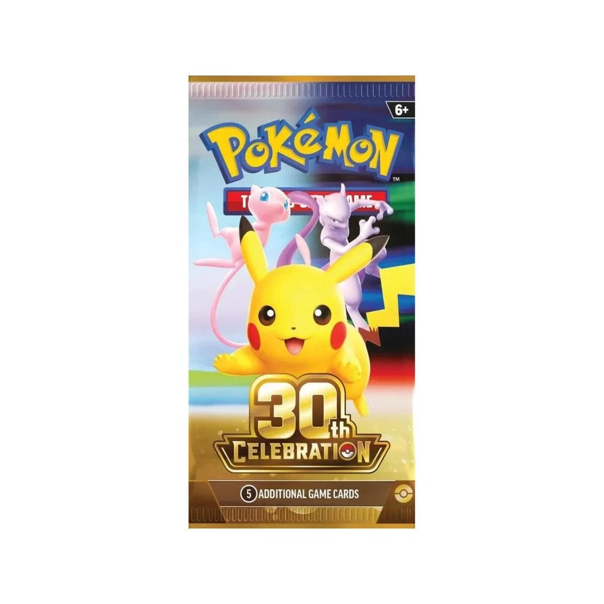 Pokemon 30th Anniversary Celebration Booster Pack (English) - Loose Booster Pack - sealed product