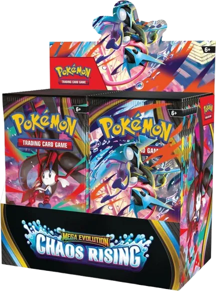 Mega Evolution: Chaos Rising Booster Box - Booster Box - sealed product