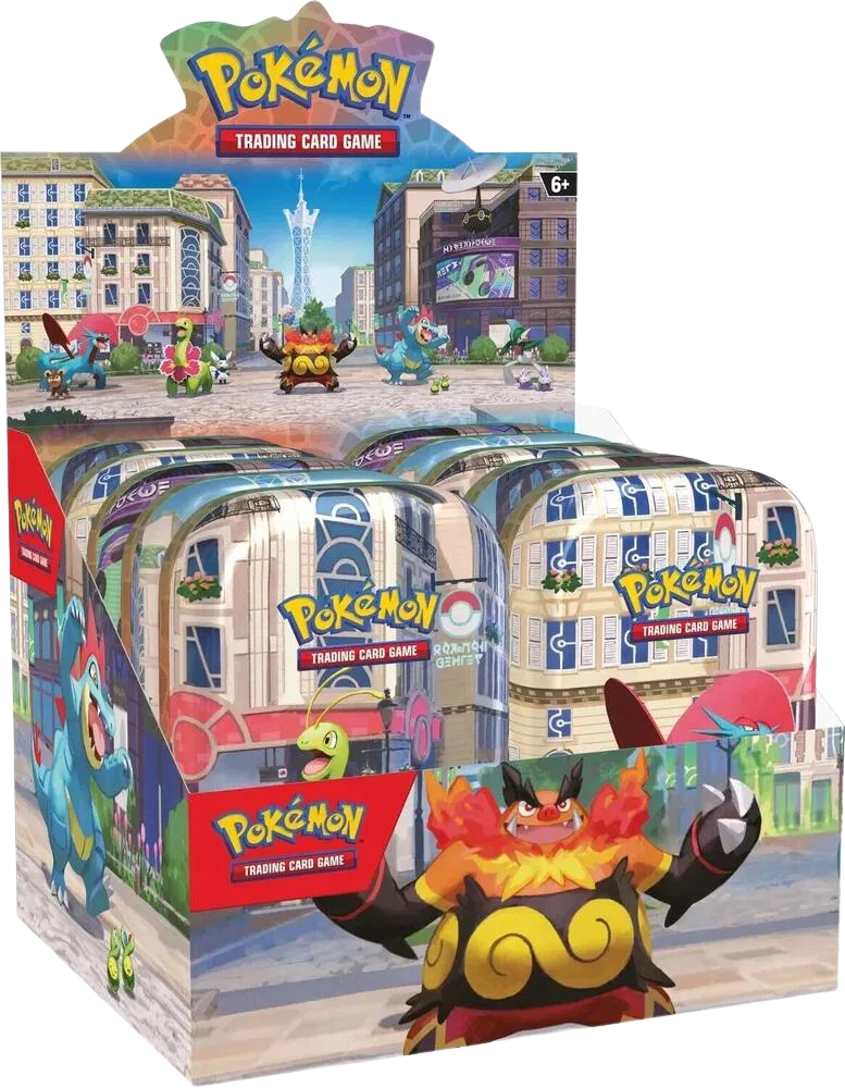 Pokemon TCG: Lumiose City Mini Tin Display - Pokemon Miscellaneous Cards & Products - Mini Tin Display - sealed product