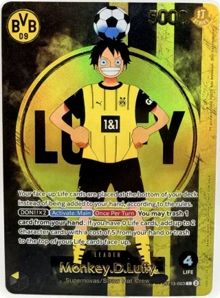 Monkey.D.Luffy (BVB x One Piece Campaign) - One Piece Promotion Cards - ST13-003 - Foil - card