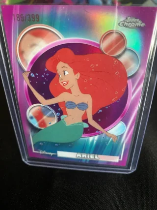 Ariel - Topps Chrome Disney Magenta Refractor 189/399 - 2026 Topps Chrome Disney - 106 - Magenta Refractor - serial 189/399 - card