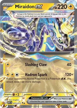 Miraidon ex - Ascended Heroes - 073/217 - Holofoil - card