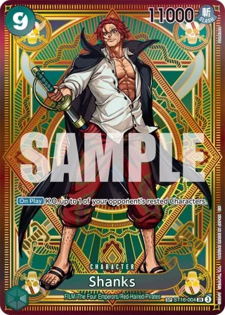 Shanks (SP) - A Fist of Divine Speed - ST16-004 - Foil - card